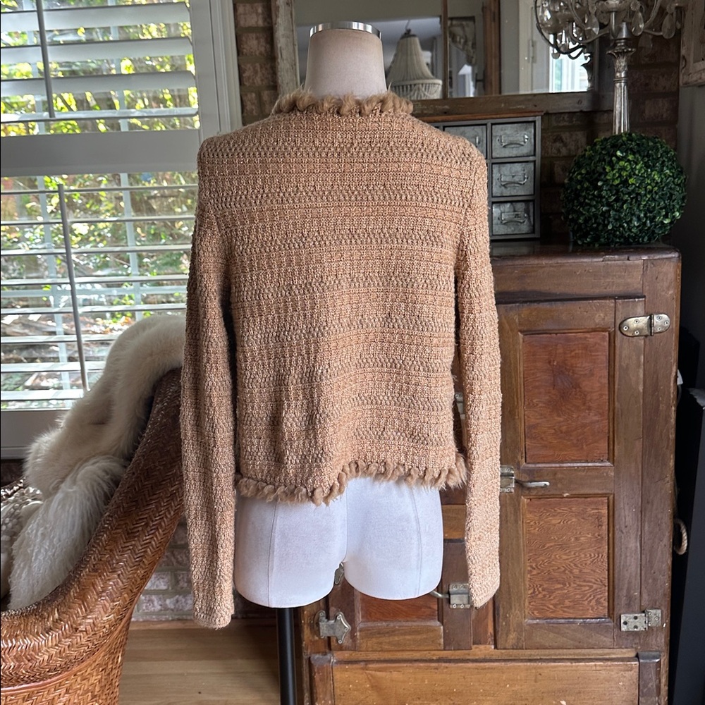 LILLY PULITZER METALLIC CARDIGAN SMALL - Picture 5 of 7